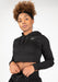 Gorilla Wear Pixley Crop Top Hoodie - Black - Small - Hoodie at MySupplementShop by Gorilla Wear