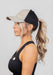 Gorilla Wear Sharon Ponytail Cap - Beige/Black - Cap at MySupplementShop by Gorilla Wear