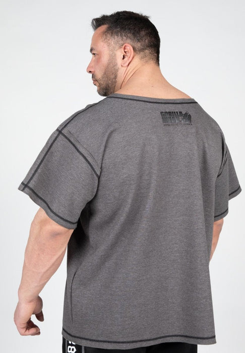 Gorilla Wear Sheldon Work Out Top - Grey - Top at MySupplementShop by Gorilla Wear