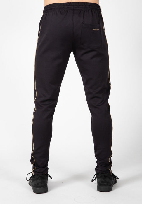 Gorilla Wear Wenden Track Pants Black/Gold - Track Pants at MySupplementShop by Gorilla Wear