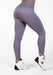 Gorilla Wear Yava Seamless Leggings - Grey - Leggings at MySupplementShop by Gorilla Wear