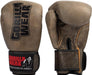 Gorilla Wear Yeso Boxing Gloves - Vintage Brown - Boxing Gloves at MySupplementShop by Gorilla Wear