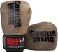 Gorilla Wear Yeso Boxing Gloves - Vintage Brown - Boxing Gloves at MySupplementShop by Gorilla Wear