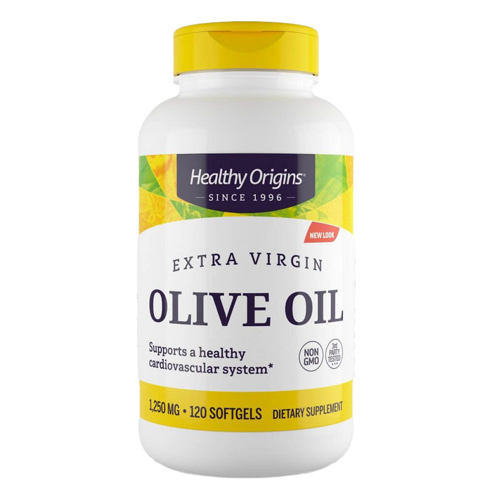 Healthy Origins Extra Virgin Olive Oil 1,250mg 120 Softgels