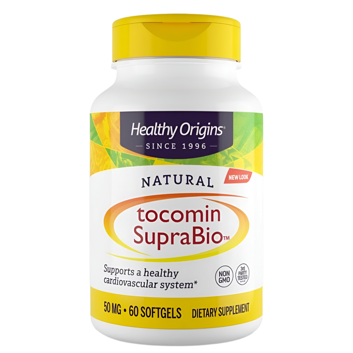 Healthy Origins Tocomin SupraBio Tocotrienols 50 mg 60 Softgels