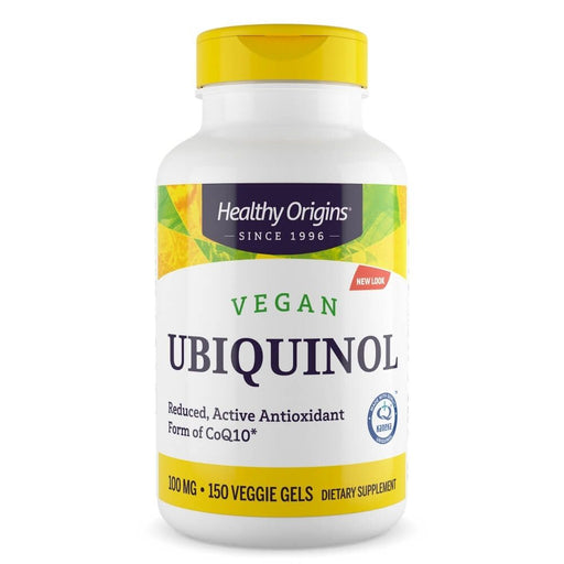 Healthy Origins Vegan Ubiquinol 100mg 150 Softgels - Cellular Health at MySupplementShop by Healthy Origins