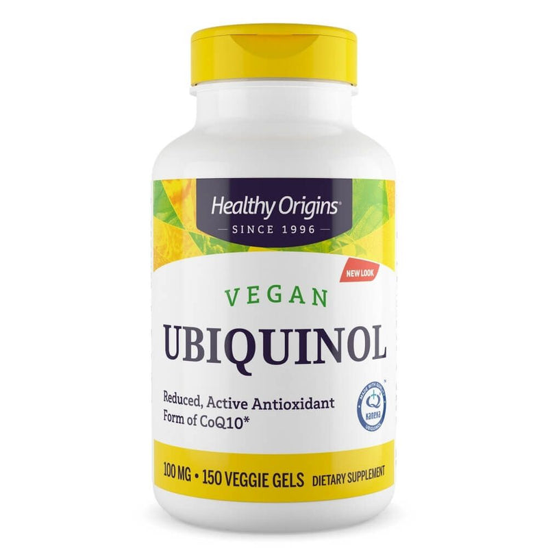 Healthy Origins Vegan Ubiquinol 100mg 150 Softgels - Cellular Health at MySupplementShop by Healthy Origins