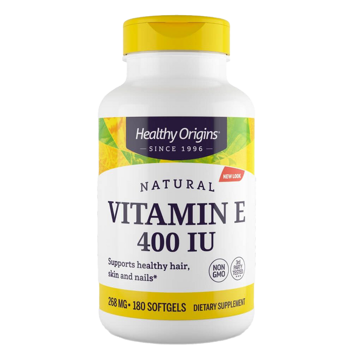 Healthy Origins Vitamin E 400iu 180 Softgels