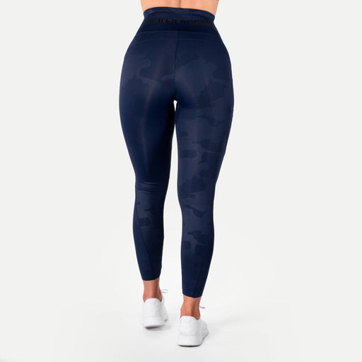 Better Bodies High Waist Leggings - Dark Navy Camo - High Waist Leggings at MySupplementShop by Better Bodies