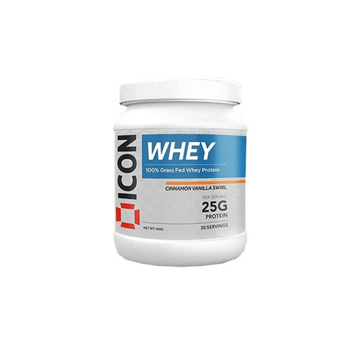 ICON Nutrition 100% Grass Fed Whey 960g Salted Caramel - Whey Proteins at MySupplementShop by Icon Nutrition