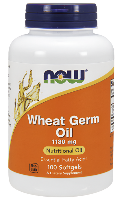 NOW Foods Wheat Germ Oil, 1130mg - 100 softgel