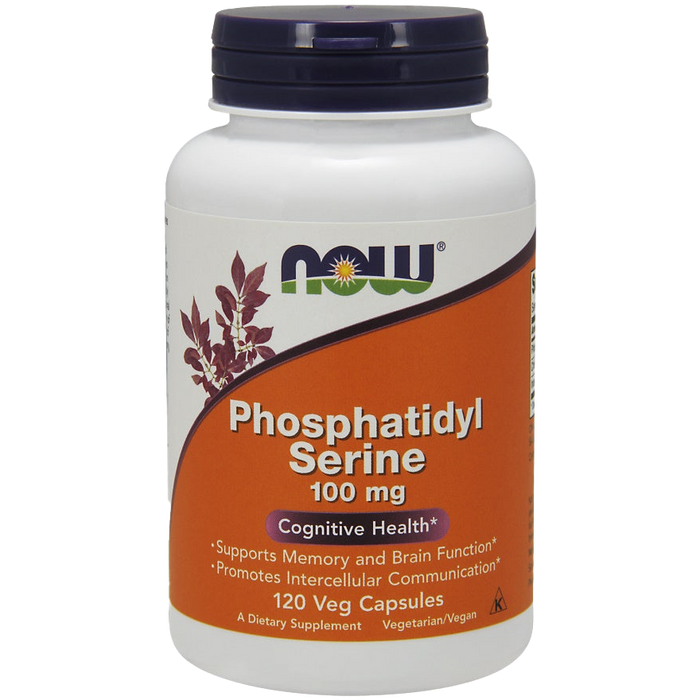 NOW Foods Phosphatidyl Serine, 100mg - 120 vcaps