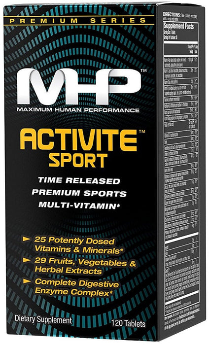 MHP Activite Sport - 120 tablets - Vitamins & Minerals at MySupplementShop by MHP