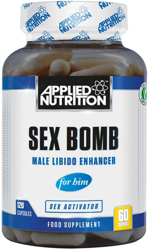 Sex Bomb For Him - 120 caps (EAN 634158744471) - Default Title - Sexual Health at MySupplementShop by Applied Nutrition