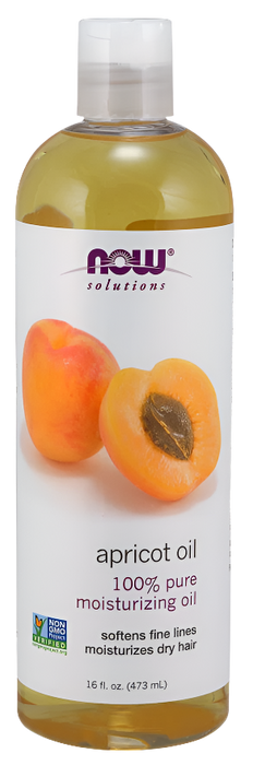 NOW Foods Apricot Oil - 473 ml.