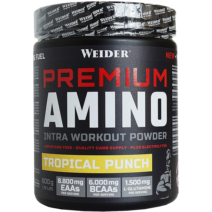 Weider Premium Amino, Tropical Punch - 800 grams