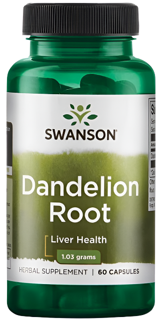 Swanson Dandelion Root, 515mg - 60 caps