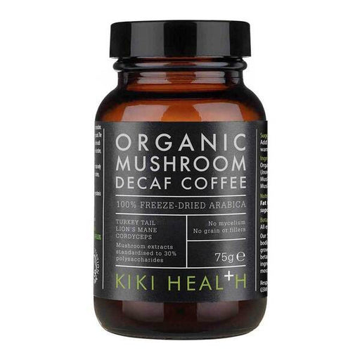 KIKI Health Decaffeinated Mushroom Coffee Organic  75g - Sports Supplements at MySupplementShop by KIKI Health