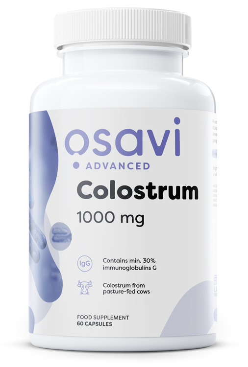 Osavi Colostrum 1000mg 60 caps: Fortify Your Immune System - Health and Wellbeing at MySupplementShop by Osavi