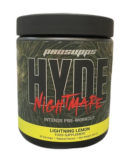 Pro Supps Hyde Nightmare Lightning Lemon 306g - Pre & Post Workout at MySupplementShop by Pro Supps