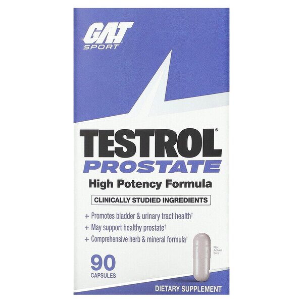 GAT Testrol Prostate  90 caps - Health and Wellbeing at MySupplementShop by GAT