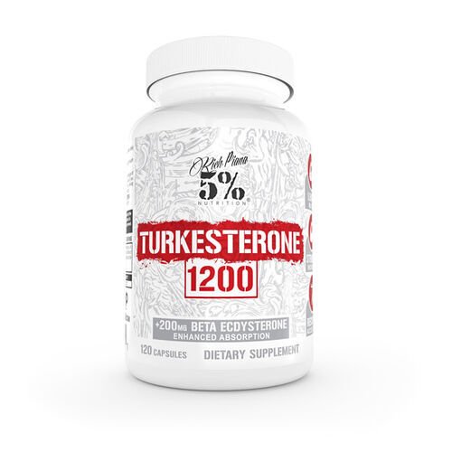 5% Nutrition Turkesterone 1200 120 caps - Special Formula at MySupplementShop by 5% Nutrition