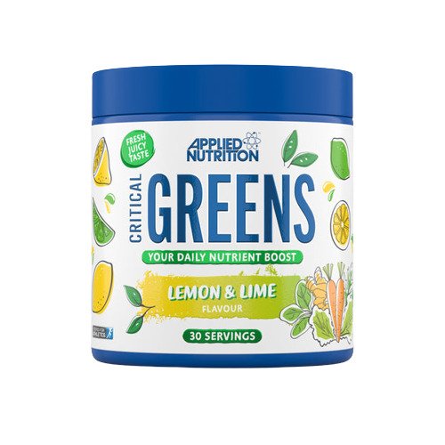 Applied Nutrition Critical Greens Lemon & Lime 150g: Refresh Your Wellness Routine - Health and Wellbeing at MySupplementShop by Applied Nutrition