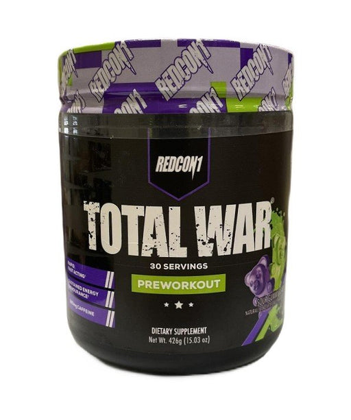 Redcon1 Total War - Preworkout, Sour Gummy Bear - Sports Supplements at MySupplementShop by Redcon1