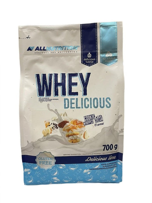 Allnutrition Whey Delicious, Cookie with Whipped Cream 700g - Protein at MySupplementShop by Allnutrition