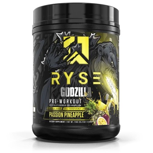 RYSE Godzilla Pre-Workout, Passion Pineapple - 714g - Sports Supplements at MySupplementShop by RYSE