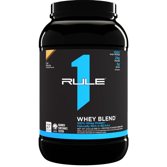 Rule One R1 Whey Blend, Cafe Mocha - 918g