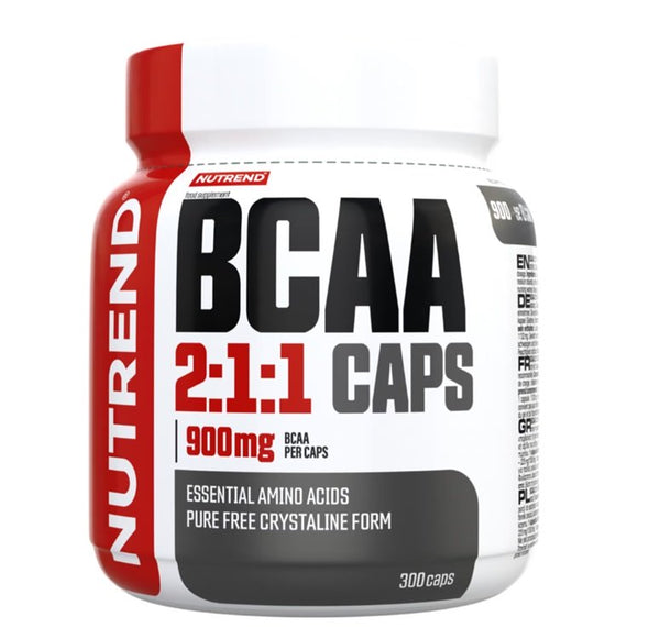 Nutrend BCAA 2:1:1 Caps - 300 caps - Sports Supplements at MySupplementShop by Nutrend