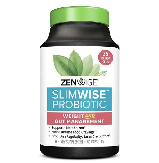 Zenwise SlimWise Probiotic 60 caps - Sports Supplements at MySupplementShop by Zenwise