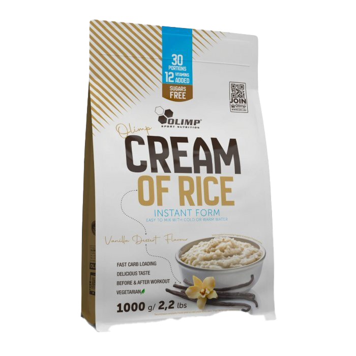 Olimp Nutrition Cream of Rice, Vanilla Dessert - 1000g