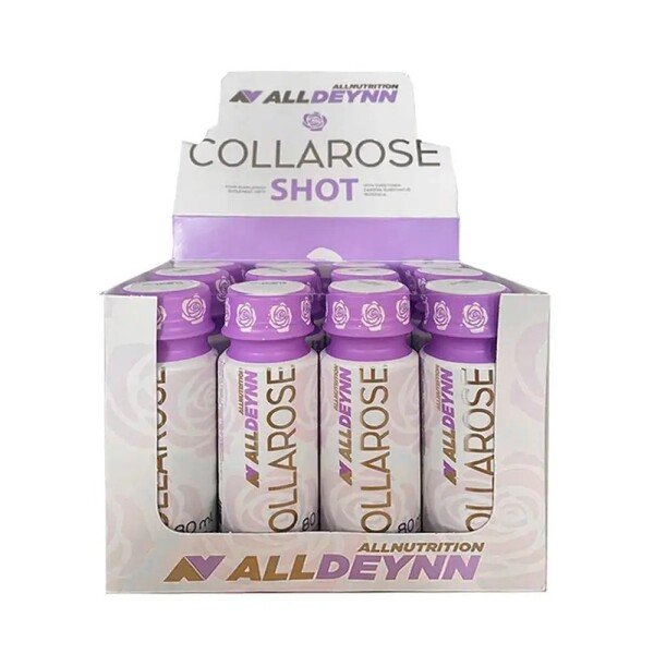 AllDeynn Collarose Shot, Raspberry Wild Strawberry - 12 x 80ml - Default Title - Health and Wellbeing at MySupplementShop by Allnutrition