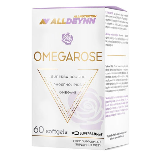 Allnutrition AllDeynn Omegarose - 60 softgels - Default Title - Sports Nutrition at MySupplementShop by Allnutrition