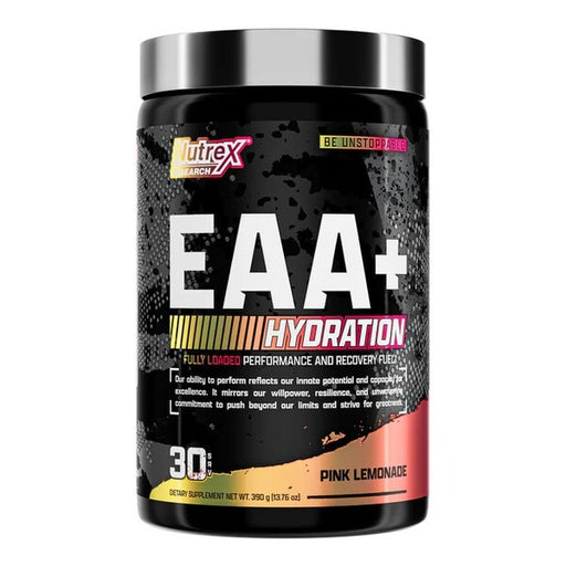 Nutrex EAA + Hydration 390g - Pink Lemonade - Sports Nutrition at MySupplementShop by Nutrex