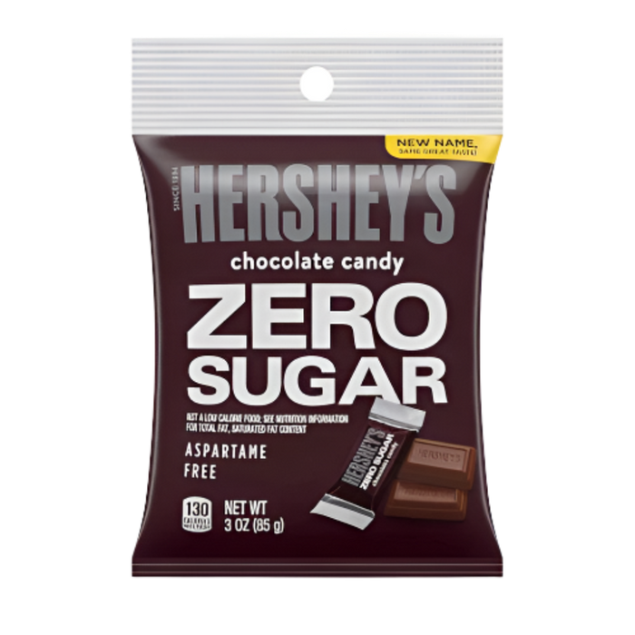 Hershey's Sugar Free Milk Chocolates Bag - 85g