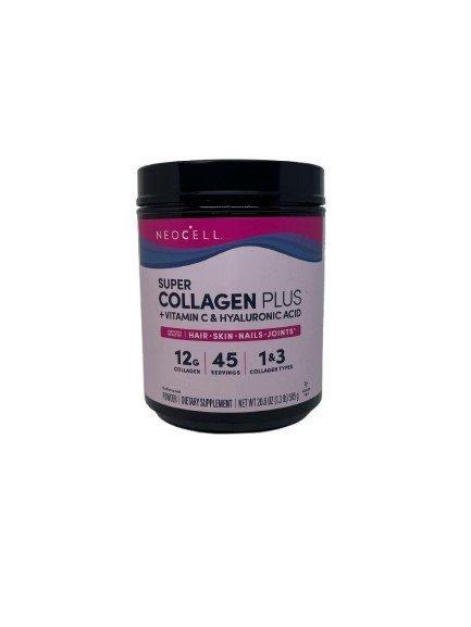 NeoCell Super Collagen Plus with Vitamin C & Hyaluronic Acid - 585g