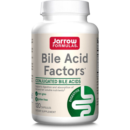 Jarrow Formulas Bile Acid Factors 120 Capsules - Health and Wellbeing at MySupplementShop by Jarrow Formulas