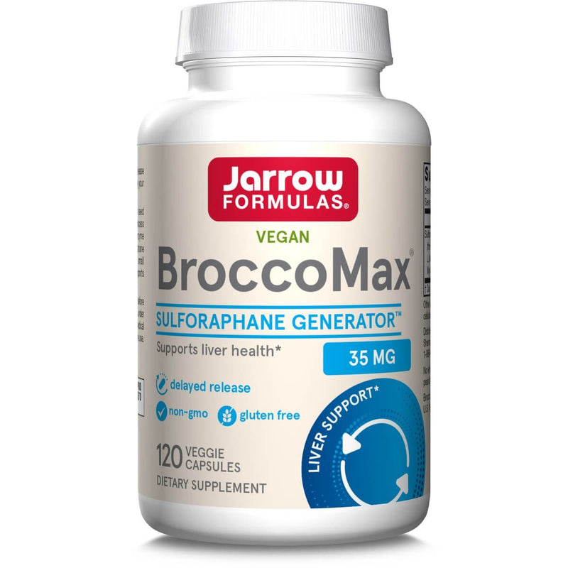 Jarrow Formulas BroccoMax (Broccoli Seed Extract) 120 Veggie Capsules - Health and Wellbeing at MySupplementShop by Jarrow Formulas