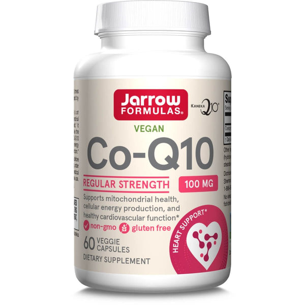 Jarrow Formulas CoQ10 100mg 60 Veggie Capsules - Health and Wellbeing at MySupplementShop by Jarrow Formulas