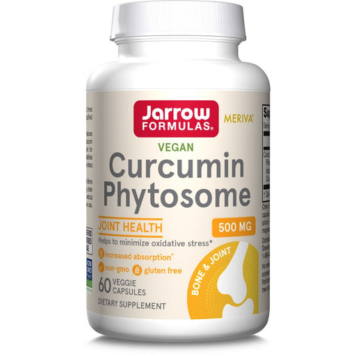 Jarrow Formulas Curcumin Phytosome 500mg 60 Veggie Capsules - Joint Support at MySupplementShop by Jarrow Formulas