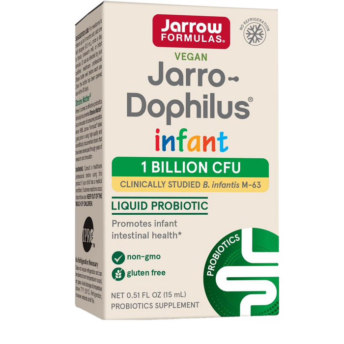 Jarrow Formulas Jarro-Dophilus Infant (Probiotic Drops) 1 Billion CFU 15ml