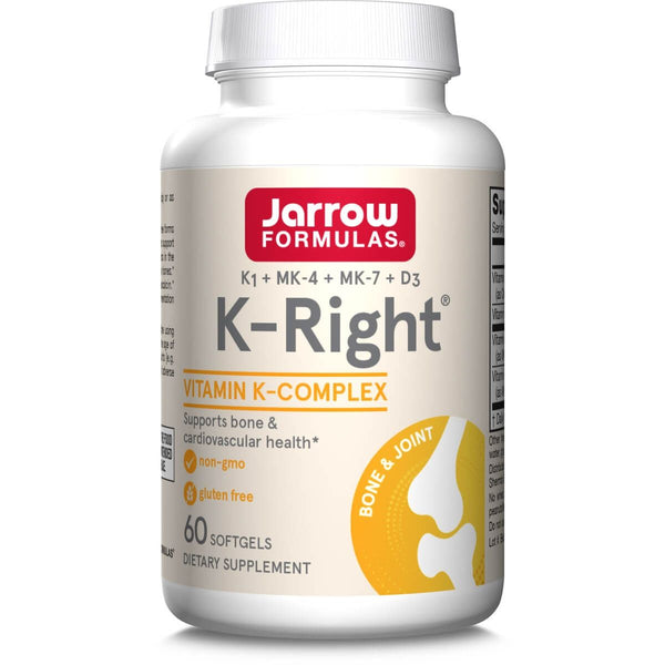 Jarrow Formulas K-Right 60 Softgels - Vitamins & Minerals at MySupplementShop by Jarrow Formulas