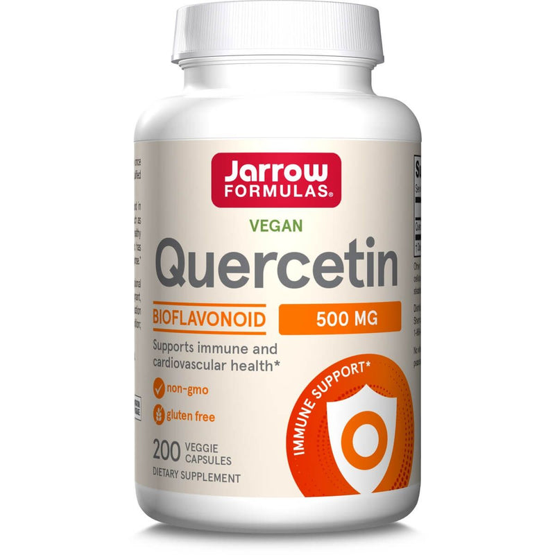 Jarrow Formulas Quercetin 500mg 200 Veggie Capsules - Health and Wellbeing at MySupplementShop by Jarrow Formulas