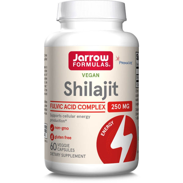 Jarrow Formulas Shilajit Fulvic Acid Complex 250 mg 60 Veggie Capsules - Health and Wellbeing at MySupplementShop by Jarrow Formulas