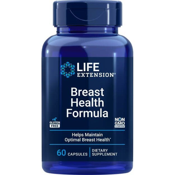 Life Extension Breast Health Formula 60 Capsules - Nutritional Supplement at MySupplementShop by Life Extension