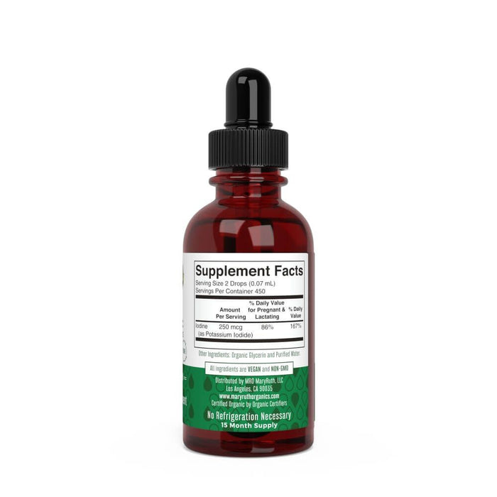 MaryRuth Organics Organic Iodine Liquid Drops  30 ml. - Vitamins & Minerals at MySupplementShop by MaryRuth Organics