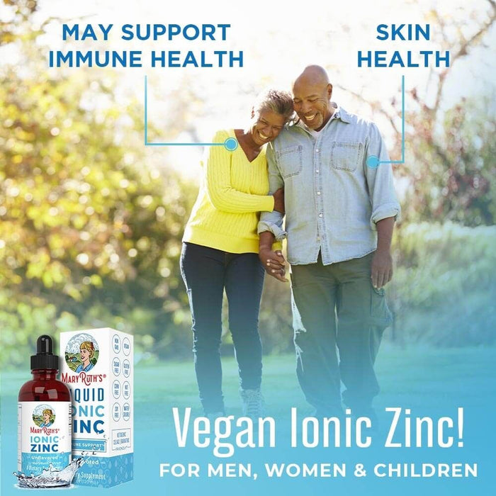 MaryRuth Organics Organic Ionic Zinc Liquid Drops  120 ml. - Health and Wellbeing at MySupplementShop by MaryRuth Organics